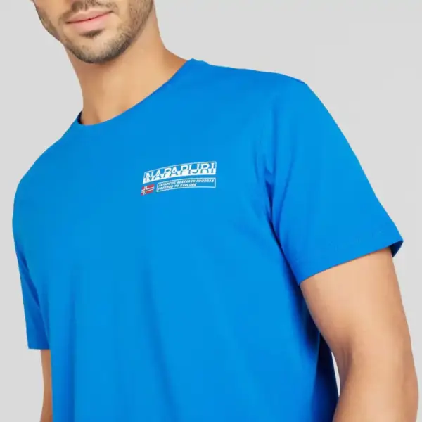 Napapijri - Ανδρικό T-shirt Kasba Regular Fit NP0A4HQQ-B2L Μπλε NP0A4HQQ-B2L
