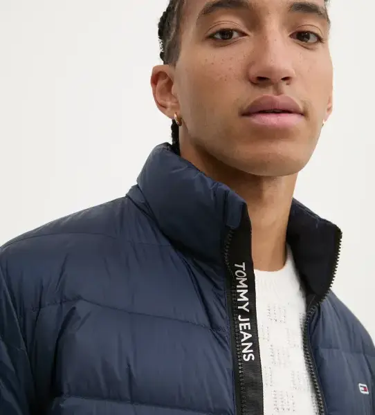 Tommy Hilfiger - Αδιάβροχο Ανδρικό Light Jacket Regular Fit DM0DM20658-C1G Μπλε