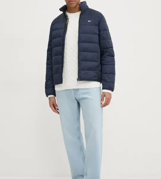 Tommy Hilfiger - Αδιάβροχο Ανδρικό Light Jacket Regular Fit DM0DM20658-C1G Μπλε