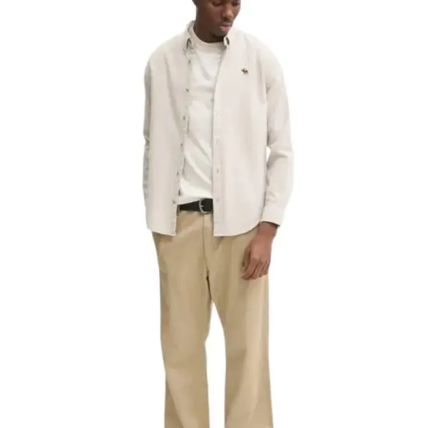 Tommy Hilfiger - Ανδρικό T-shirt Tjm Slim Linear Chest Ss Tee Ext DM0DM21188-AE3 Μπεζ DM0DM21188-AE3