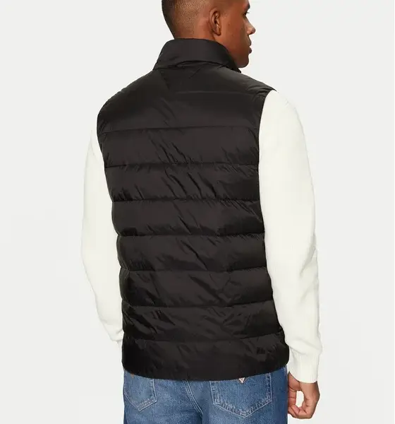 Tommy Hilfiger - Ανδρικό Αμάνικο Μπουφάν Tjm Lt Down Vest Ext DM0DM20663-BDS Μαύρο