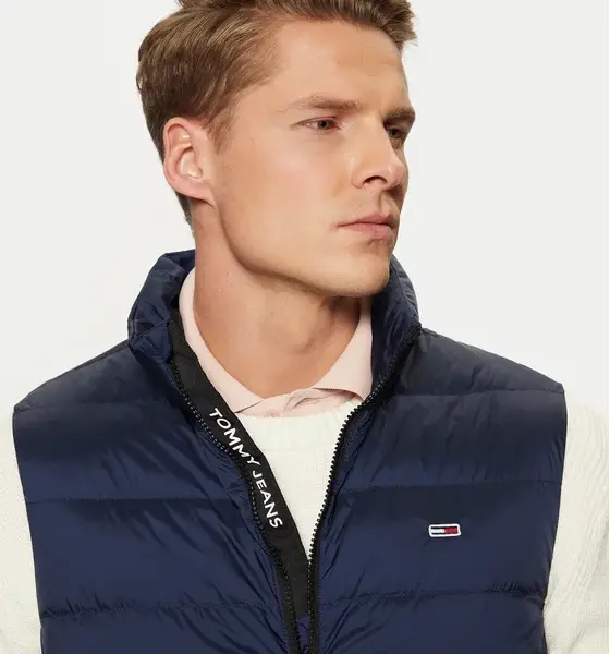 Tommy Hilfiger - Ανδρικό Αμάνικο Μπουφάν Tjm Lt Down Vest Ext DM0DM20663-C1G Μπλε