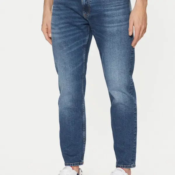 Tommy Hilfiger - Ανδρικό Παντελόνι Τζιν Tapered Slim Fit DM0DM20576-1BK Μπλε