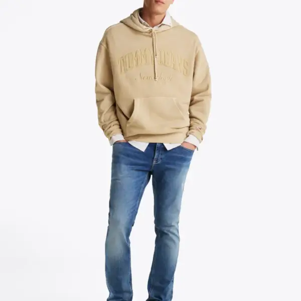 Tommy Hilfiger - Ανδρικό Παντελόνι Τζιν Ελαστικό Scanton Slim Fit DM0DM20535-1A5 Μπλε