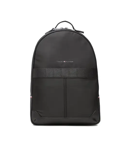 Tommy Hilfiger - Ανδρικό Σακίδιο Elevated Nylon Backpack AM0AM10939-BDS Μαύρο