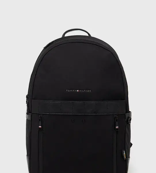 Tommy Hilfiger - Ανδρικό Σακίδιο Th Elevated 1985 AM0AM10938-BDS Μαύρο