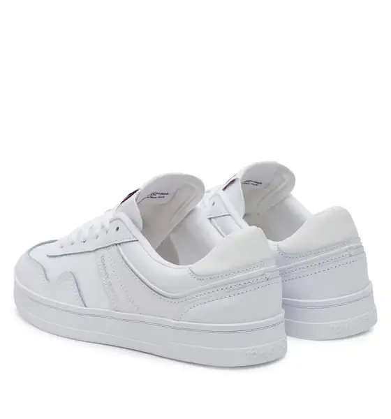 Tommy Hilfiger - Γυναικεία Δερμάτινα Sneakers The Greenwich EN0EN02794-YBS Λευκό