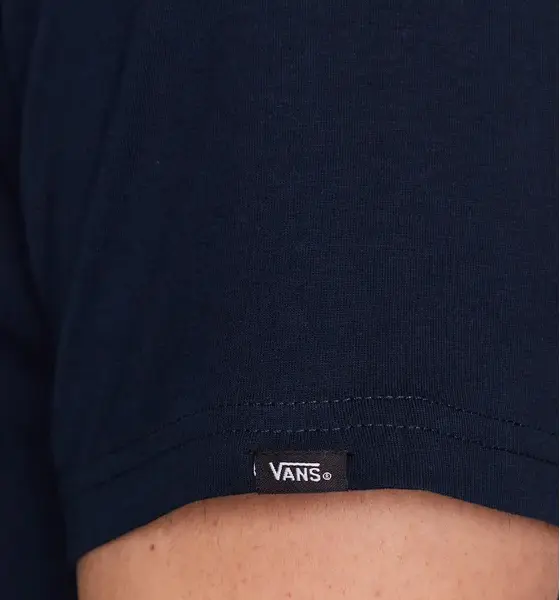 Vans - Ανδρικό T-shirt Κοντομάνικο Left Chest Logo Tee Regular fit VN0A3CZE-NAV Μπλε Ναυτικό