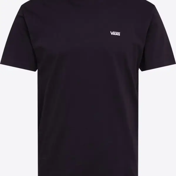 Vans - Ανδρικό T-shirt Κοντομάνικο Left Chest Logo Tee Regular fit VN0A3CZE-Y28 Μαύρο VN0A3CZE-Y28