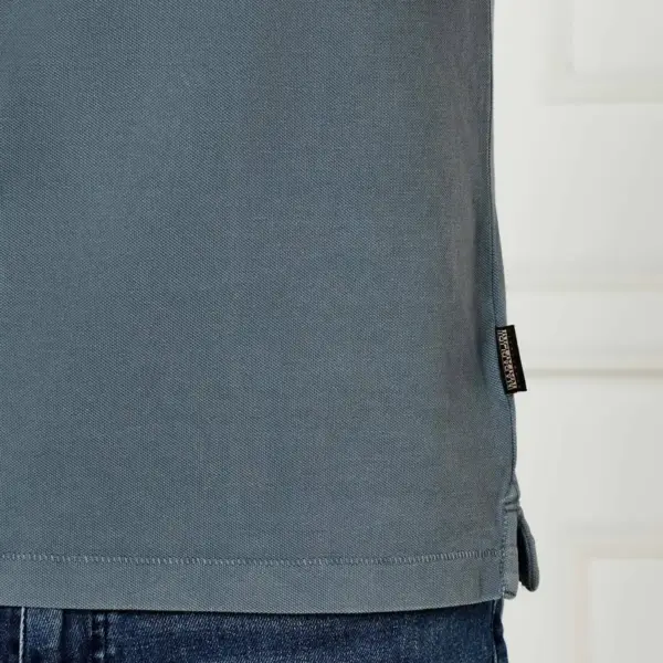 Napapijri - Elbas Ανδρική Μπλούζα Κοντομάνικη Polo NP0A4GDL-G1Y Μπλε Ραφ NP0A4GDL-G1Y