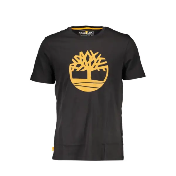 Timberland - Ανδρικό T-shirt Mε Λογότυπο Timberland River Tree TB0A2C6S-P56 Μαύρο TB0A2C6SP56
