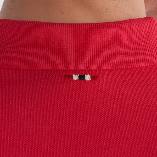 Napapijri - Elbas Ανδρική Μπλούζα Κοντομάνικη Polo NP0A4GDL-R25 Κόκκινο Βατόμουρου NP0A4GDL-R25