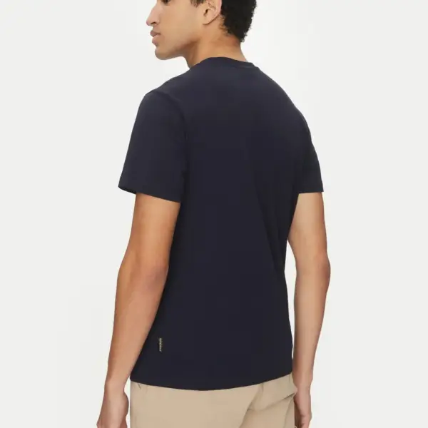 Napapijri - Ανδρικό T-shirt Kasba Regular Fit NP0A4HQQ-176 Μπλε Σκούρο NP0A4HQQ-176