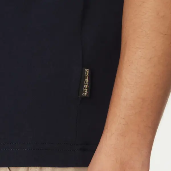 Napapijri - Ανδρικό T-shirt Kasba Regular Fit NP0A4HQQ-176 Μπλε Σκούρο NP0A4HQQ-176