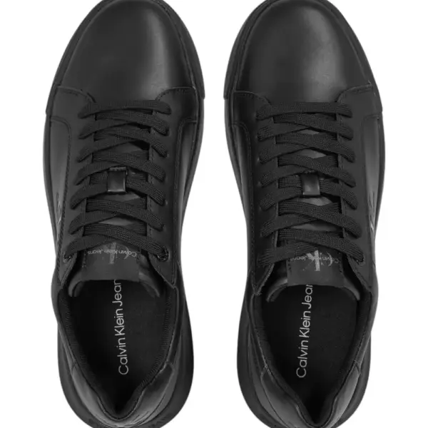 Calvin Klein - Cupsole Mono Lth Ανδρικά Chunky Sneakers YM0YM00681-0GT Μαύρο YM0YM00681-0GT
