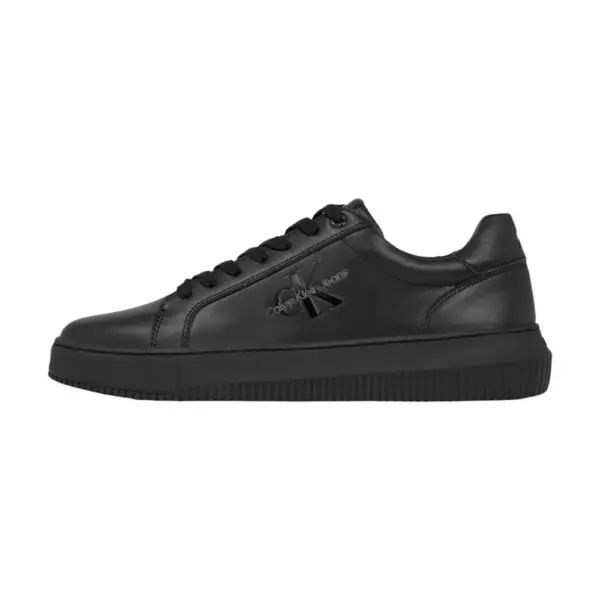 Calvin Klein - Cupsole Mono Lth Ανδρικά Chunky Sneakers YM0YM00681-0GT Μαύρο YM0YM00681-0GT