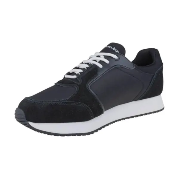 Calvin Klein - Ανδρικά Sneakers Retro Sock Runner Mg YM0YM01152-0GP Μαύρο YM0YM01152-0GP