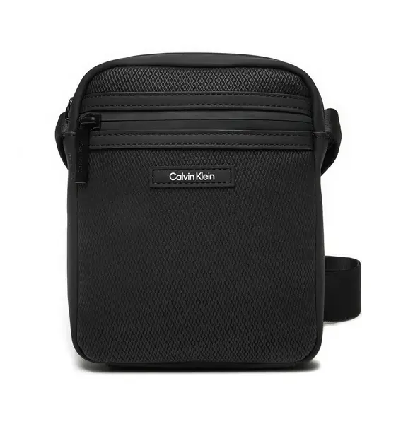 Calvin Klein - Ανδρική Τσάντα Ώμου Χιαστί K50K512811-BEH Μαύρο