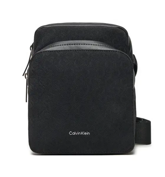 Calvin Klein - Ανδρική Τσάντα Ώμου Χιαστί Must Reporter S Mono K50K512743-0GK Μαύρο