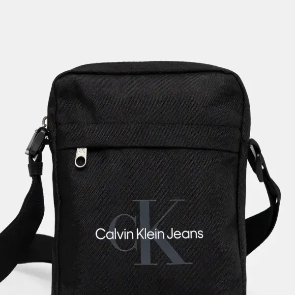 Calvin Klein - Ανδρική Τσάντα Ώμου / Χιαστί Sport Essentials Reporter K50K512011-BEH Μαύρο