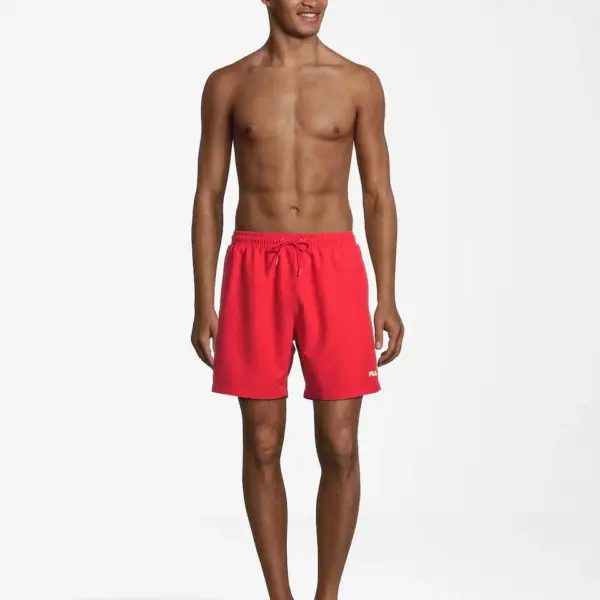 Fila - Ανδρικό Μαγιό Σορτς Somalia Swim FAM0691-30002 Κόκκινο