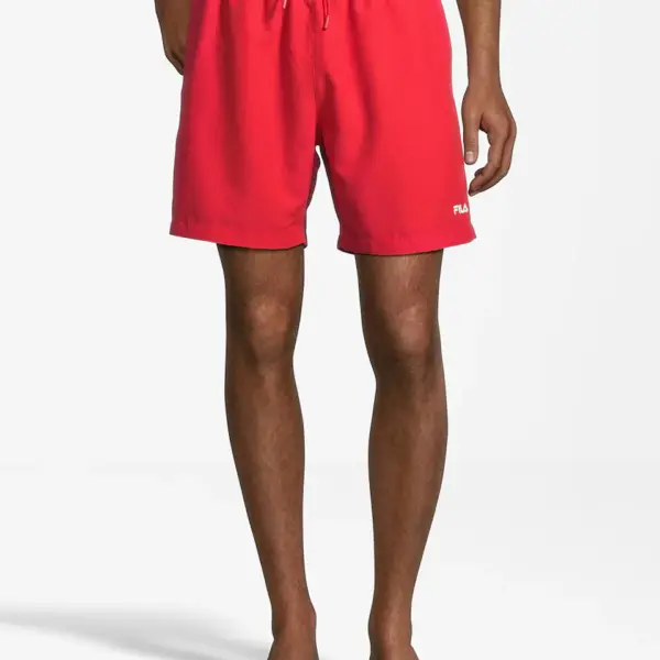 Fila - Ανδρικό Μαγιό Σορτς Somalia Swim FAM0691-30002 Κόκκινο FAM0691-30002