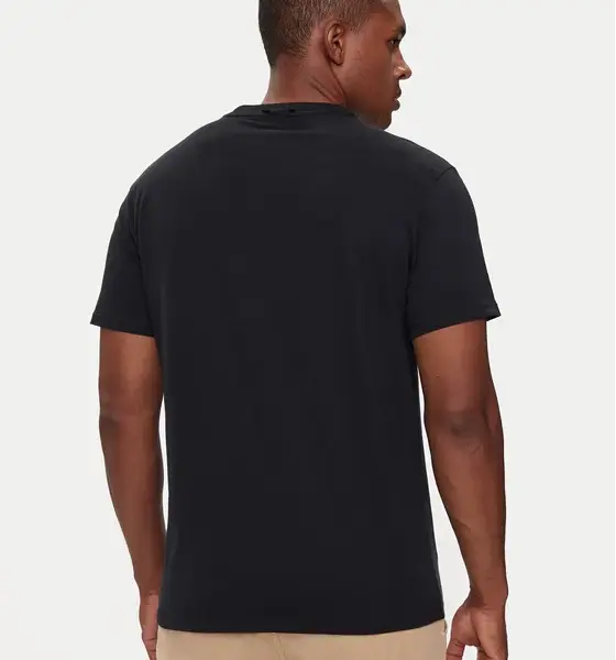 Napapijri - Ανδρικό T-shirt S-Badge Ss Regular Fit NP0A4I3N-041 Μαύρο