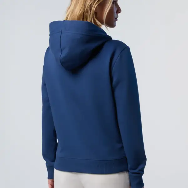 North Sails - Γυναικεία Μπλούζα φούτερ V-neck 091177-000-0787 Μπλε 091177-000-0787