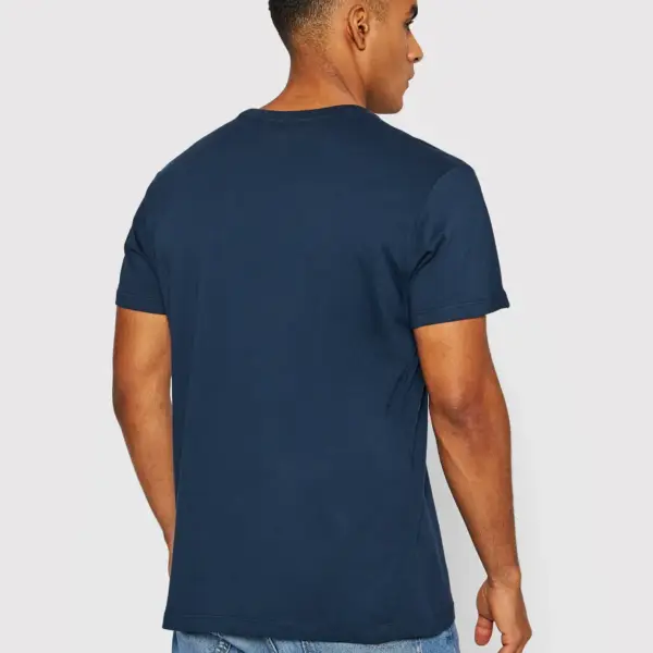 Pepe Jeans - Ανδρικό T-shirt Eggo Regular Fit PM508208-595 Μπλε Ναυτικό PM508208-595