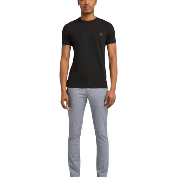 Timberland - Ανδρικό T-shirt με Λογότυπο Oyster River Logo Tee TB0A2BR3-X65 Μαύρο TB0A2BR3X65