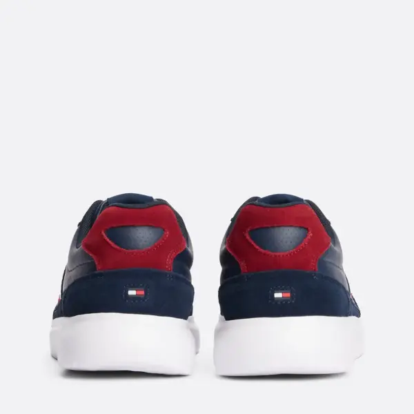 Tommy Hilfiger - Ανδρικά Sneakers Light Cupsole Lth Mix Stripes FM0FM04889-C1G Μπλε FM0FM04889-C1G