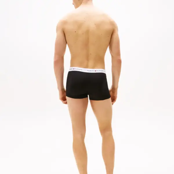 Tommy Hilfiger - Ανδρικά Μποξεράκια 3Pack Wb Trunk UM0UM02763-0WJ Μαύρο UM0UM02763-0WJ