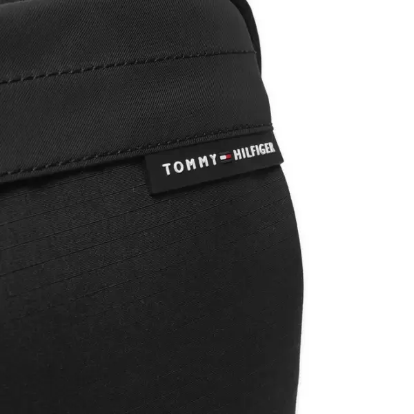 Tommy Hilfiger - Ανδρική Τσάντα Ώμου/Χιαστί Element Repreve AM0AM13297-BDS Μαύρο AM0AM13297-BDS