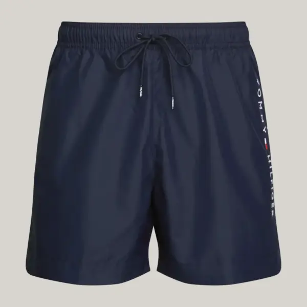 Tommy Hilfiger - Ανδρικό Μαγιό Σορτς UM0UM03258-DW5 Μπλε Σκούρο UM0UM03258-DW5