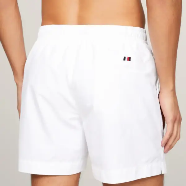 Tommy Hilfiger - Ανδρικό Μαγιό Σορτς UM0UM03258-YCF Λευκό UM0UM03258-YCF