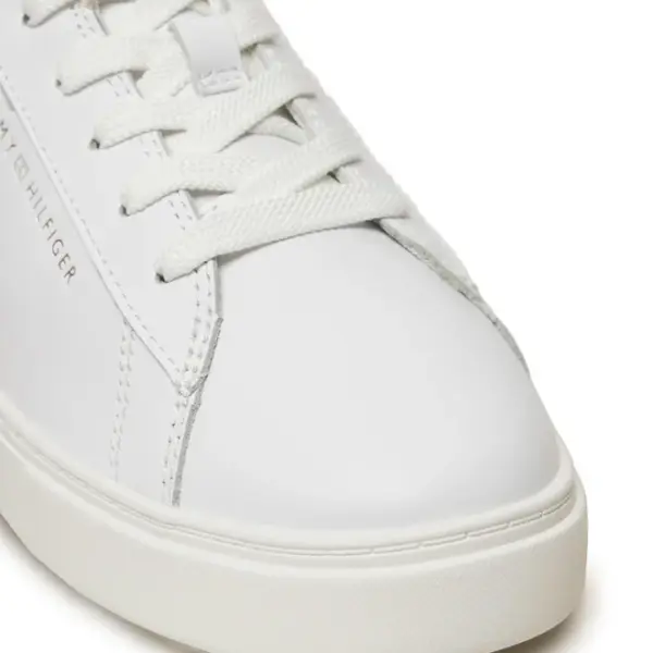 Tommy Hilfiger - Γυναικεία Sneakers Essential Court FW0FW08320-YBS Λευκό FW0FW08320-YBS