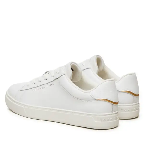 Tommy Hilfiger - Γυναικεία Sneakers Essential Court FW0FW08320-YBS Λευκό FW0FW08320-YBS