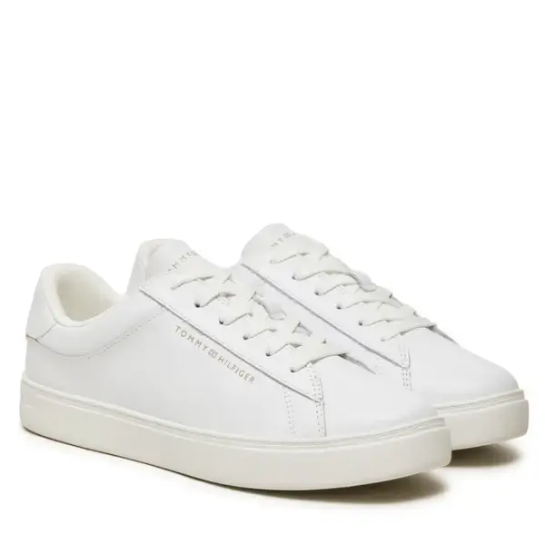 Tommy Hilfiger - Γυναικεία Sneakers Essential Court FW0FW08320-YBS Λευκό FW0FW08320-YBS