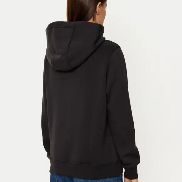 Tommy Hilfiger - Γυναικείο Φούτερ με Κουκούλα Tjw Reg Ess Regular Fit DW0DW20170-BDS Μαύρο DW0DW20170-BDS