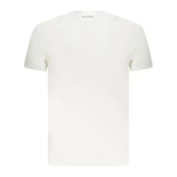 Trussardi Jeans - Ανδρικό Beachwear T-Shirt TRU25MTS01-01WHIT Λευκό TRU25MTS01-01WHIT