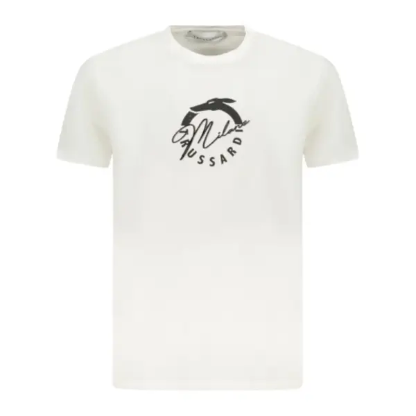 Trussardi Jeans - Ανδρικό Beachwear T-Shirt TRU25MTS01-01WHIT Λευκό