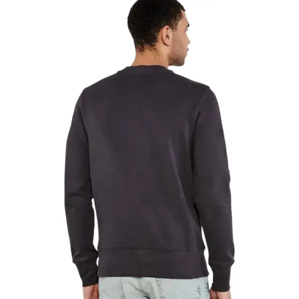 Calvin Klein - Ανδρικό Φούτερ Ck Jeans Label Crew Neck J30J327530-BA1 Ανθρακί J30J327530-BA1