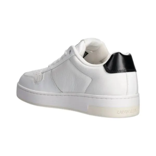Calvin Klein - Γυναικεία Sneakers Basket Cupsole Low Mg YW0YW01765-01W Λευκό YW0YW01765-01W