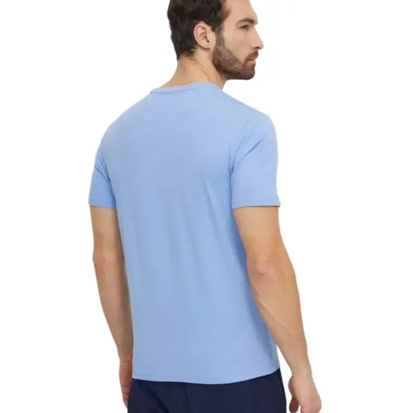 Napapijri - Ανδρικό T-shirt Salis Ss Sum Regular Fit NP0A4H8D-I00 Μπλε NP0A4H8DI00