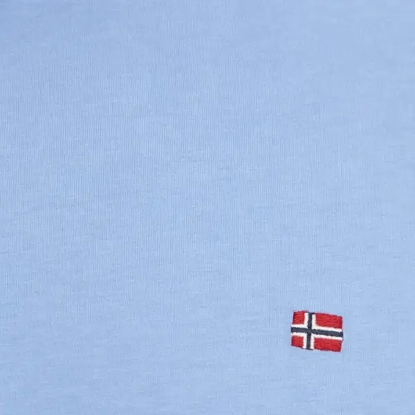 Napapijri - Ανδρικό T-shirt Salis Ss Sum Regular Fit NP0A4H8D-I00 Μπλε NP0A4H8DI00