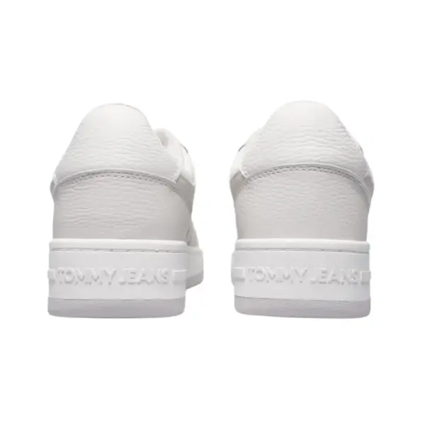 Tommy Hilfiger - Ανδρικά Sneakers Retro Basket Cupsole Tumble EM0EM01513-P06 Λευκό