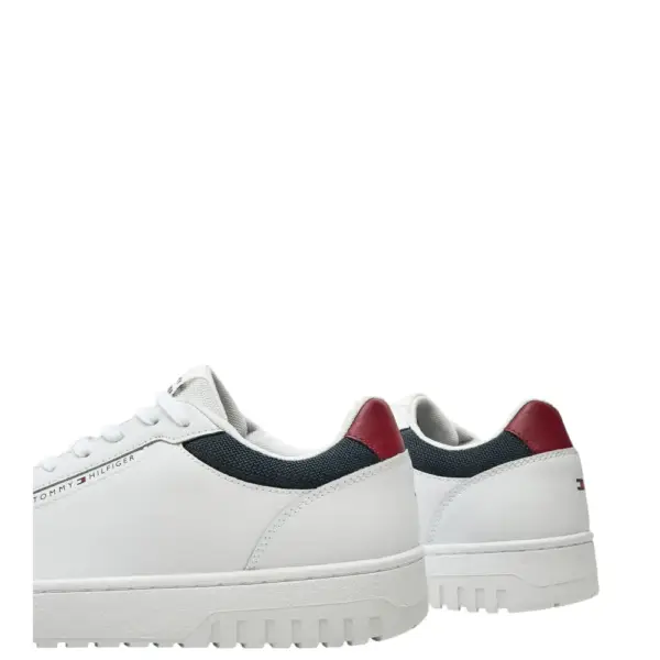 Tommy Hilfiger - Ανδρικά Sneakers Th Basket Core Lite Lth EM0EM05369-YBS Λευκό EM0EM05369-YBS