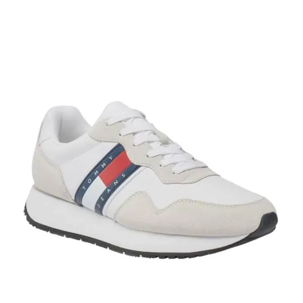 Tommy Hilfiger - Ανδρικά Sneakers Tjm Modern Runner EM0EM01316-YBR Λευκό EM0EM01316-YBR