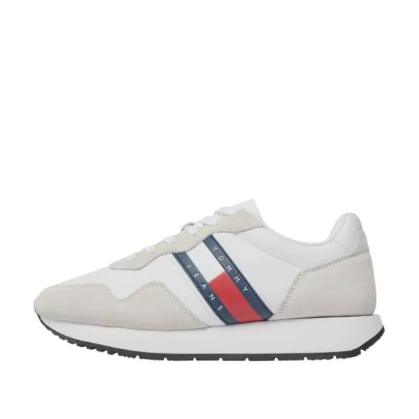 Tommy Hilfiger - Ανδρικά Sneakers Tjm Modern Runner EM0EM01316-YBR Λευκό EM0EM01316-YBR