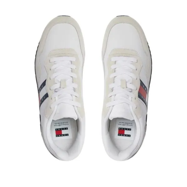 Tommy Hilfiger - Ανδρικά Sneakers Tjm Modern Runner EM0EM01316-YBR Λευκό EM0EM01316-YBR